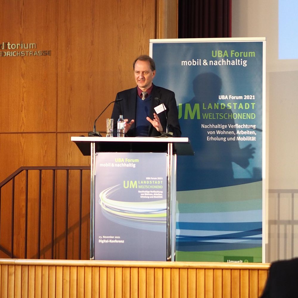 Prof. Dr. Dirk Messner, Präsident des Umweltbundesamtes